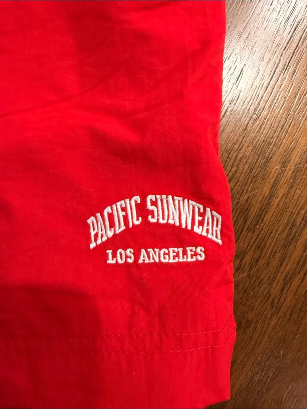 PacSun Red Swim Trunks Shorts - Size Large - Pacific Sunwear LA